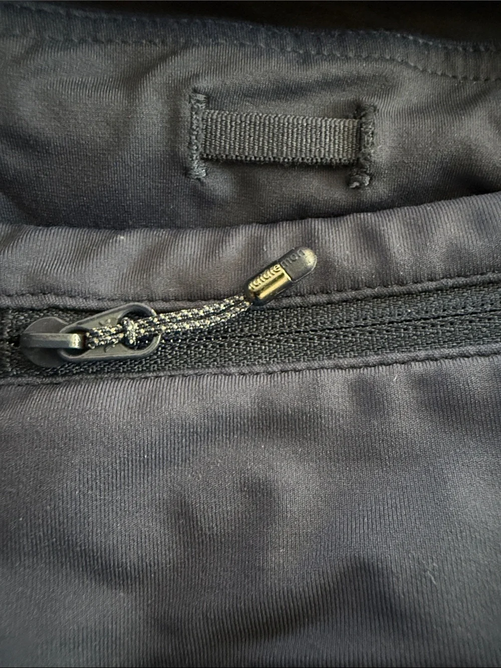 Lululemon Pace Rival Skirt II *4-way Stretch Good Vibes Deep Navy Black / navy